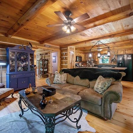 Waterfront Mountain Cabin With Hot Tub Blue Ridge Exterior photo
