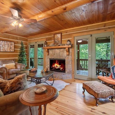 Waterfront Mountain Cabin With Hot Tub Blue Ridge Exterior photo