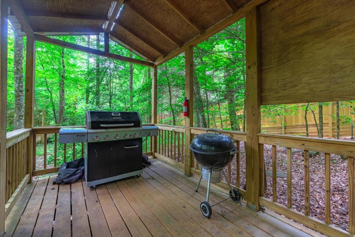 Waterfront Mountain Cabin With Hot Tub Blue Ridge Exterior photo