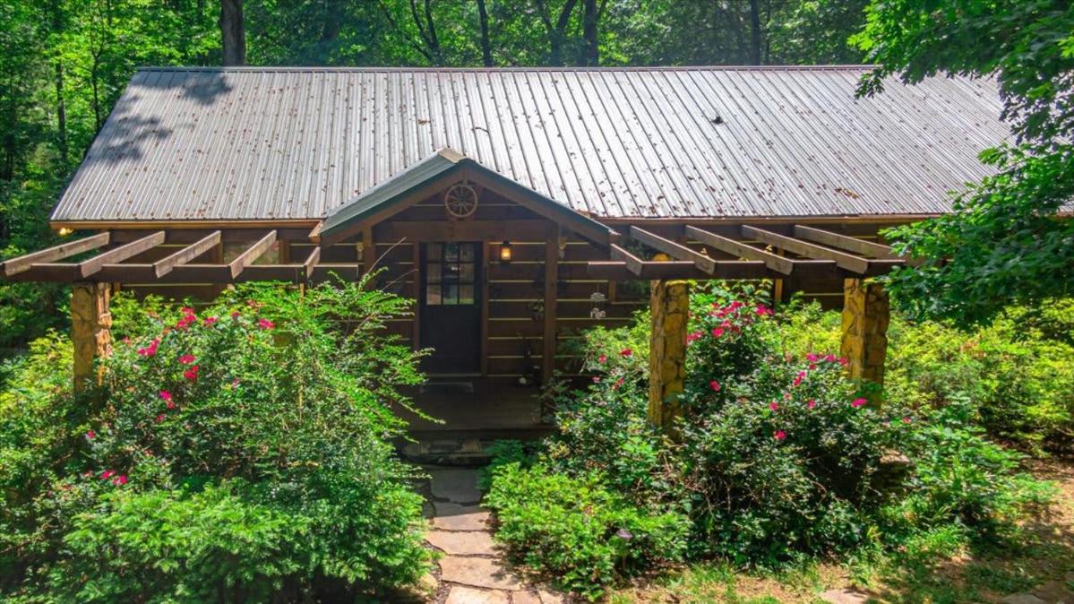 Waterfront Mountain Cabin With Hot Tub Blue Ridge Exterior photo