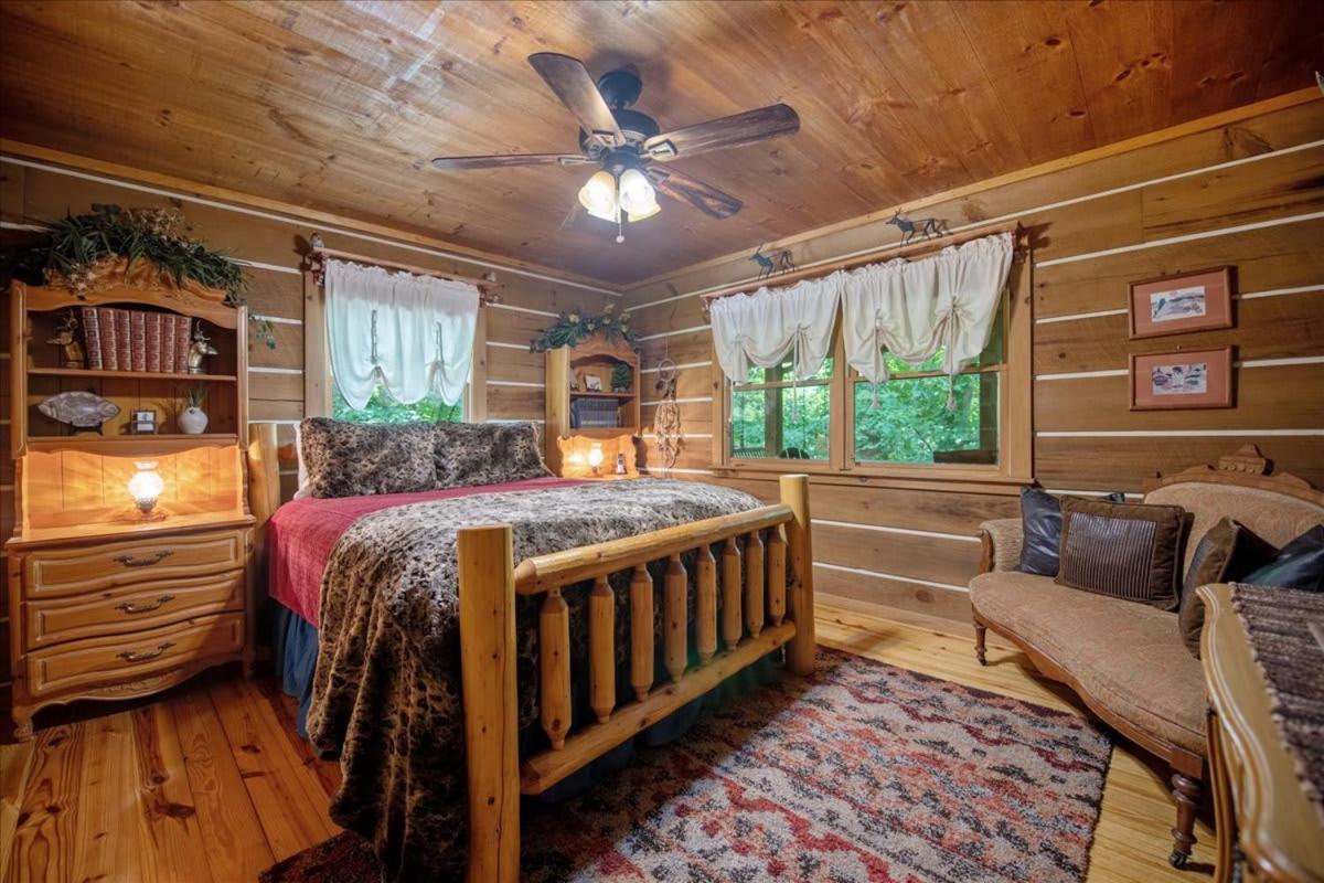 Waterfront Mountain Cabin With Hot Tub Blue Ridge Exterior photo