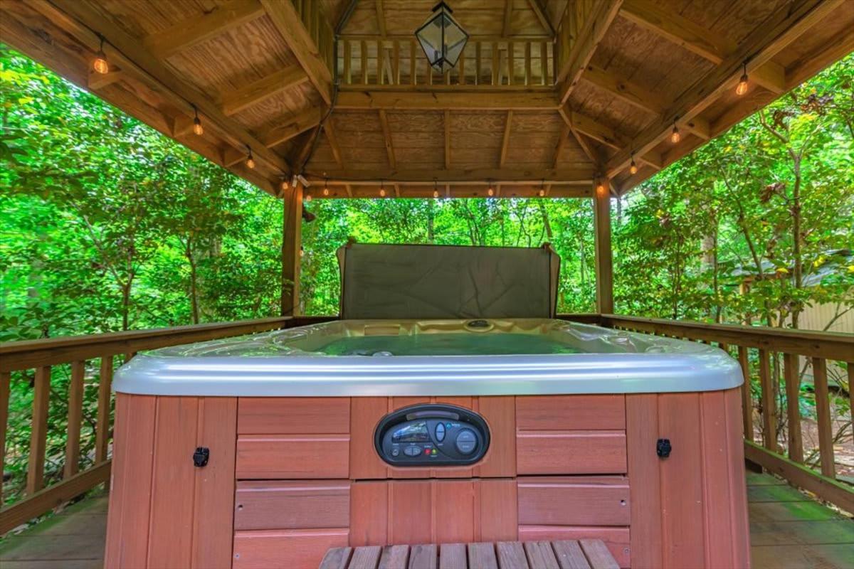 Waterfront Mountain Cabin With Hot Tub Blue Ridge Exterior photo