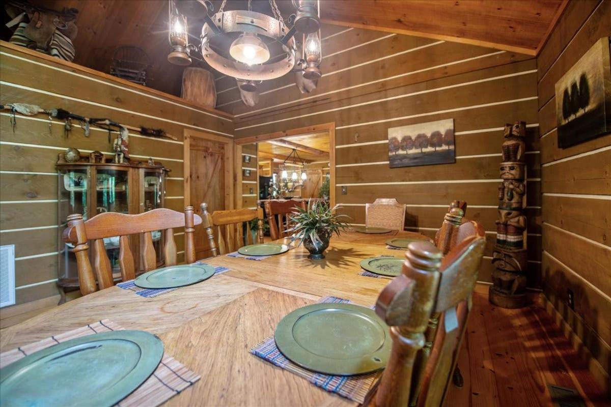Waterfront Mountain Cabin With Hot Tub Blue Ridge Exterior photo